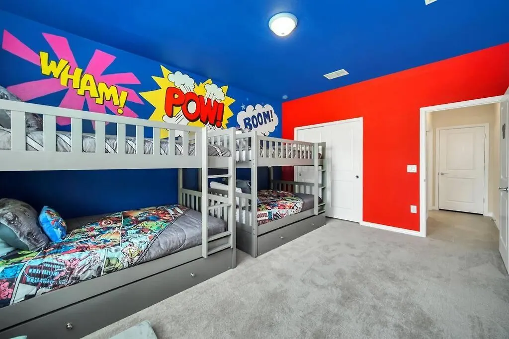°O° Theme Villa °O° Pool, Theater, Games & Fun, Gated Community Давенпорт