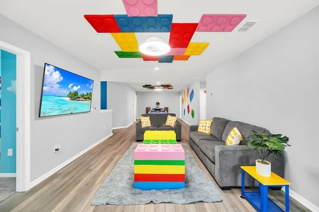 °O° Theme Villa °O° Pool, Theater, Games & Fun, Gated Community Давенпорт 0*,